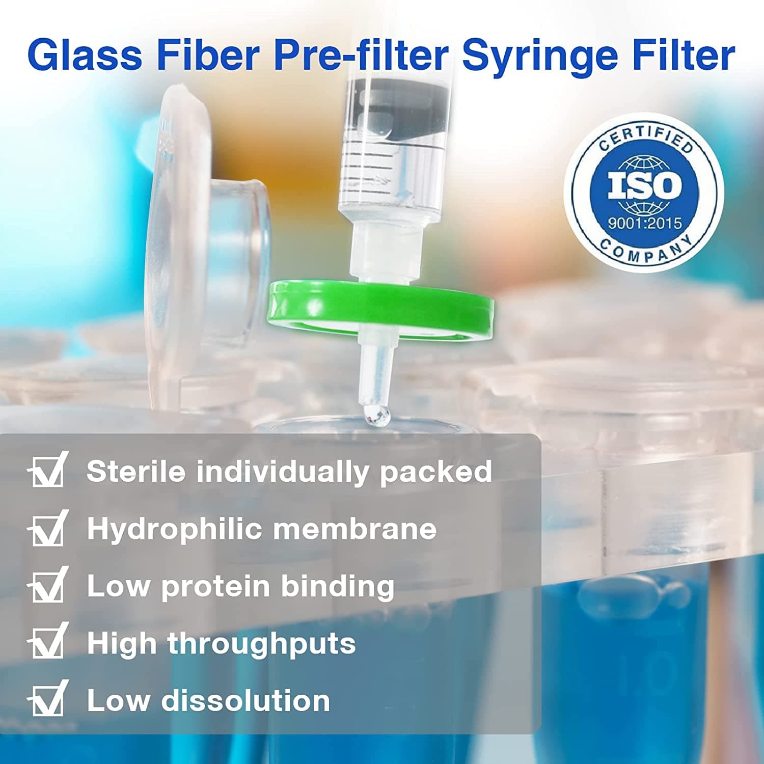 Manufacture LC LCMS hplc syringe filters